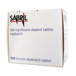 Сабрил (Вигабатрин) таблетки 500мг №100 (100 таблеток) в Тольятти и области фото