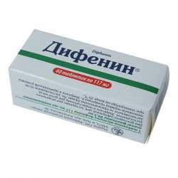 Дифенин (Фенитоин) таблетки 117мг №60 в Тольятти и области фото