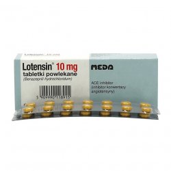 Лотензин (Беназеприл) табл. 10 мг №28 в Тольятти и области фото